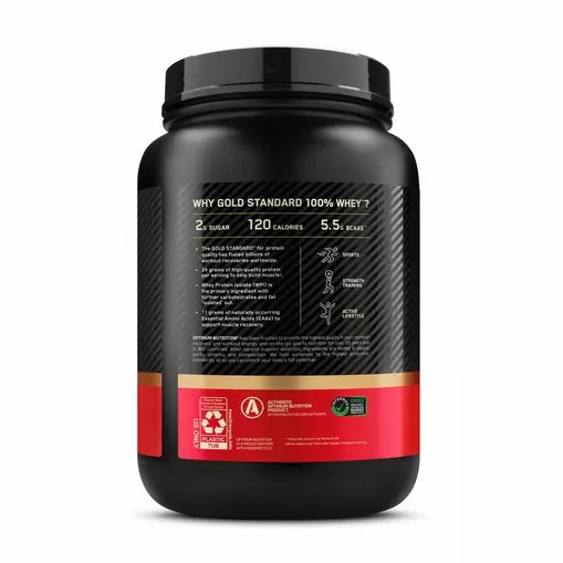 Optimum Nutrition GOLD STANDARD 100% WHEY™ Extreme Milk Chocolate 1.5 lb (22 Servings) Norge | SLKEJ7985