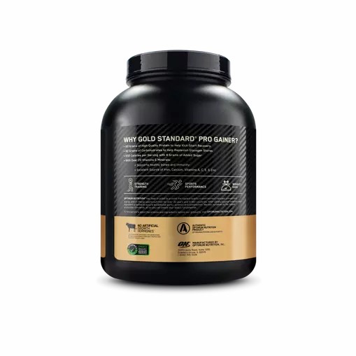 Optimum Nutrition GOLD STANDARD® Pro Gainer Vanilla Custard 5.09 lb (14 Servings) Norge | USNMJ1293