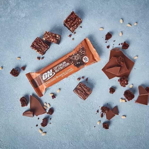 Optimum Nutrition Protein Bar Chocolate Brownie Crunch 650 grams (10 Bars) Norge | MOPRG6581