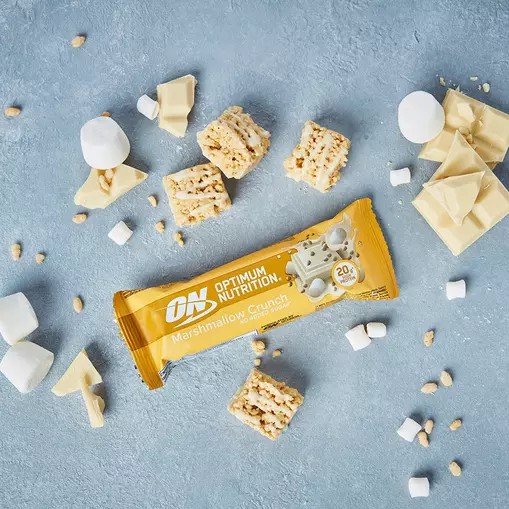 Optimum Nutrition Protein Bar Marshmallow Crunch 65 grams (1 bars) Norge | QBOYG2450
